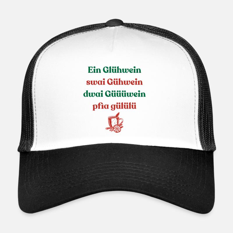 Vin chaud marché de Noël drôle de Noël Casquette trucker 