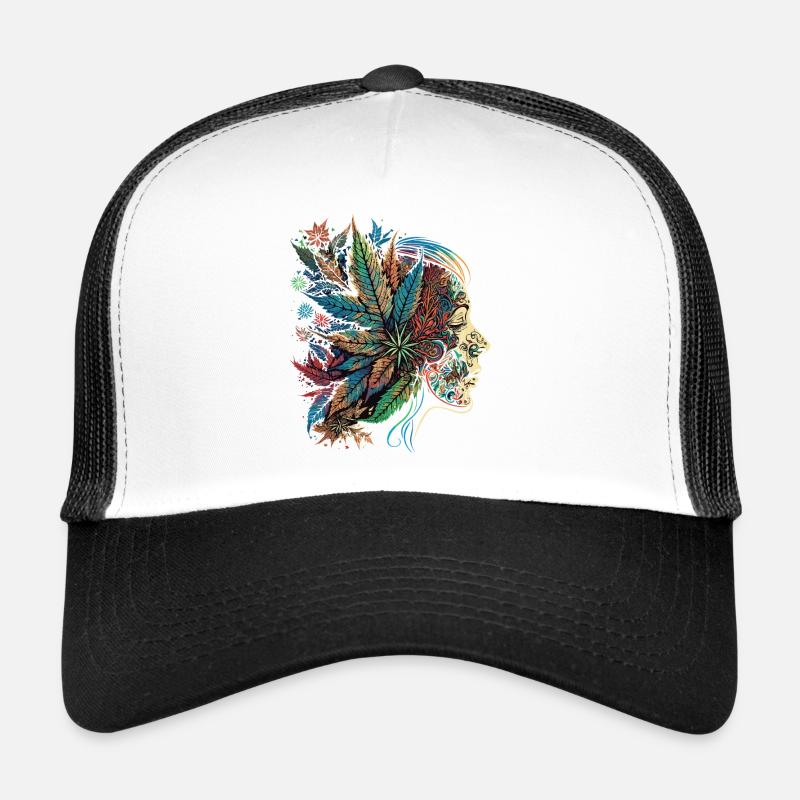 Silhouette psychédélique Blatten Casquette trucker 