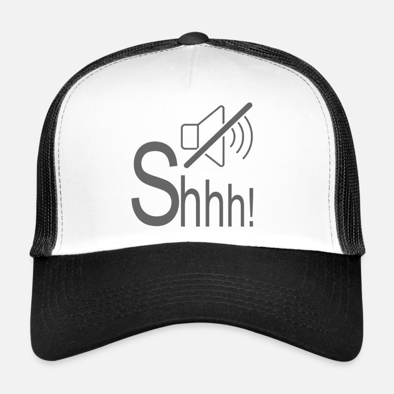 Flüstern leises Pssst. Trucker Cap