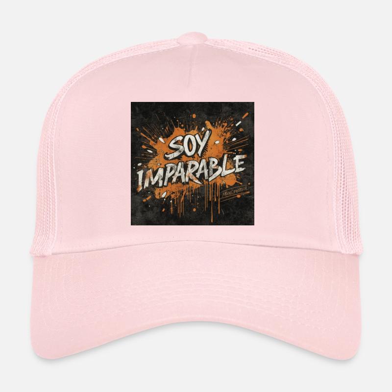 I am Unstoppable: urban graffiti Trucker Cap