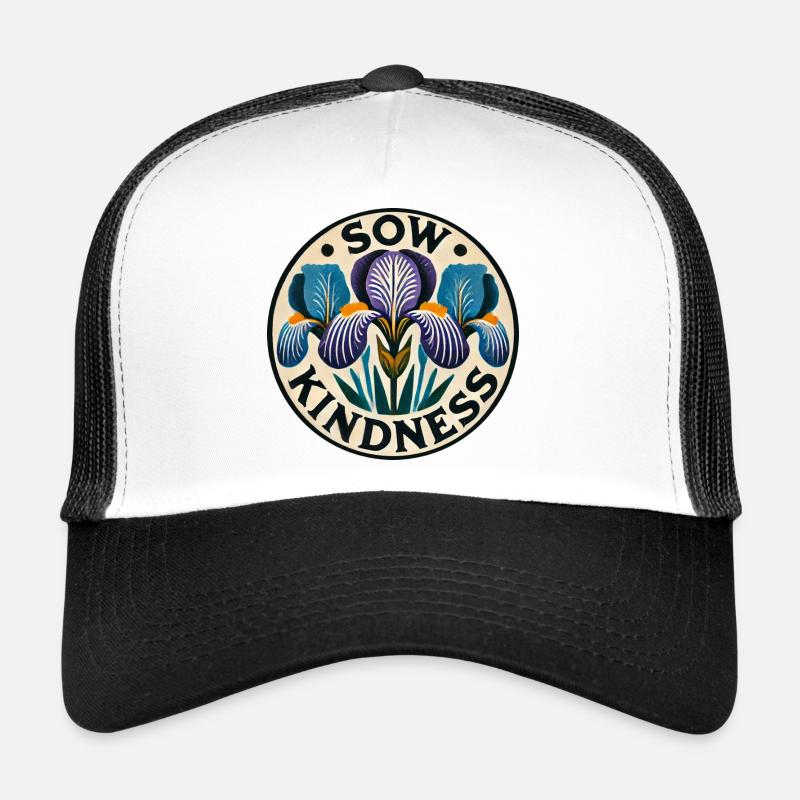 Sow Kindness Iris Circle Trucker Cap