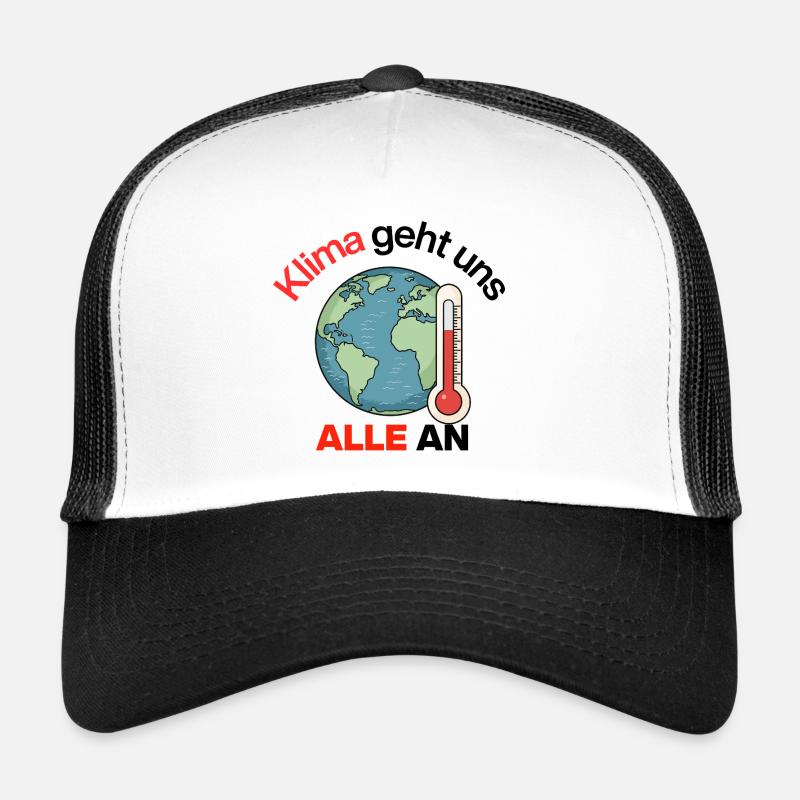 Climate concerns us all. Act now, Future now Trucker Cap