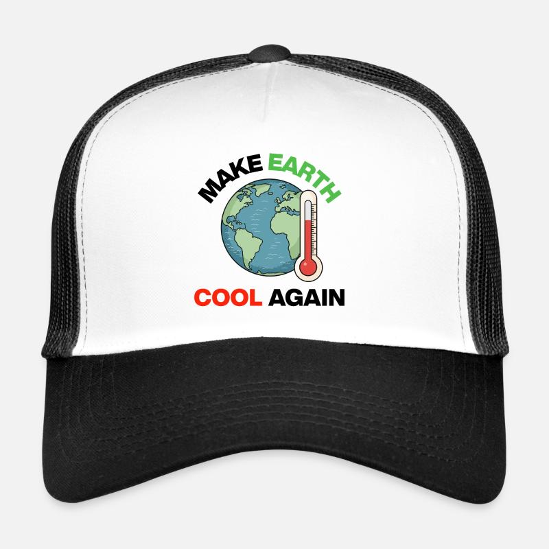 Make Earth Cool Again – Act Now Trucker Cap