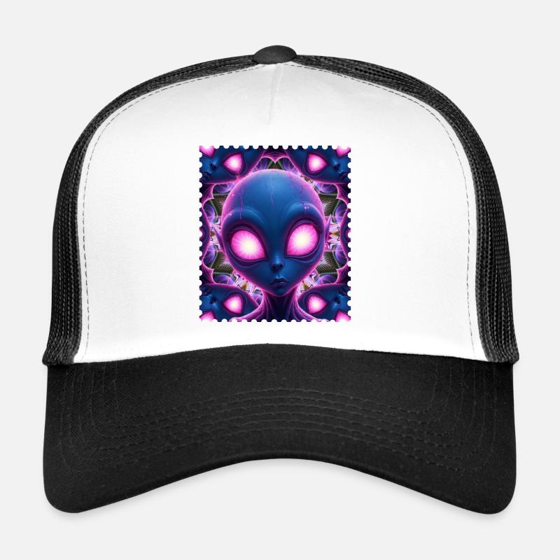 Neonalien Kaleidoskop Trucker Cap