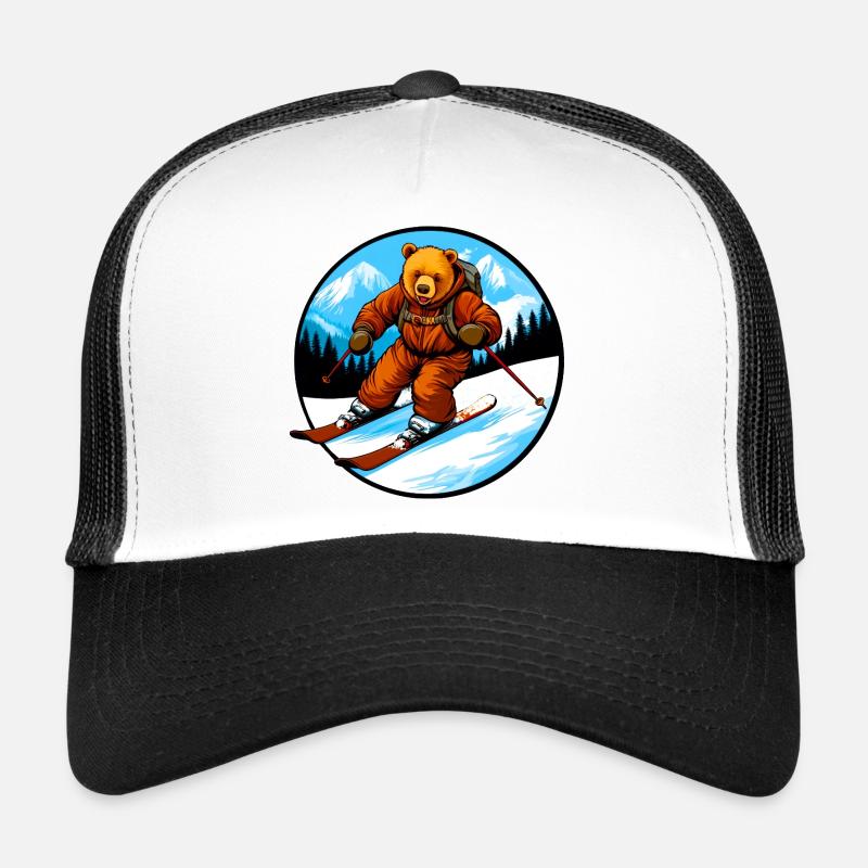 Ski Bear Trucker Cap
