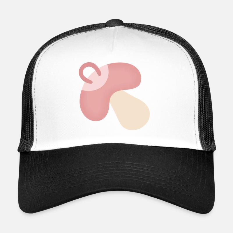 tétine rose Casquette trucker 