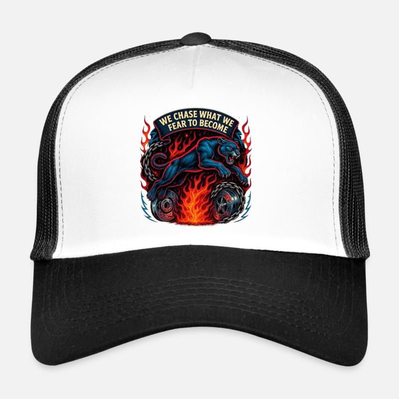 Flame Panthers: We Hunt Fear Trucker Cap
