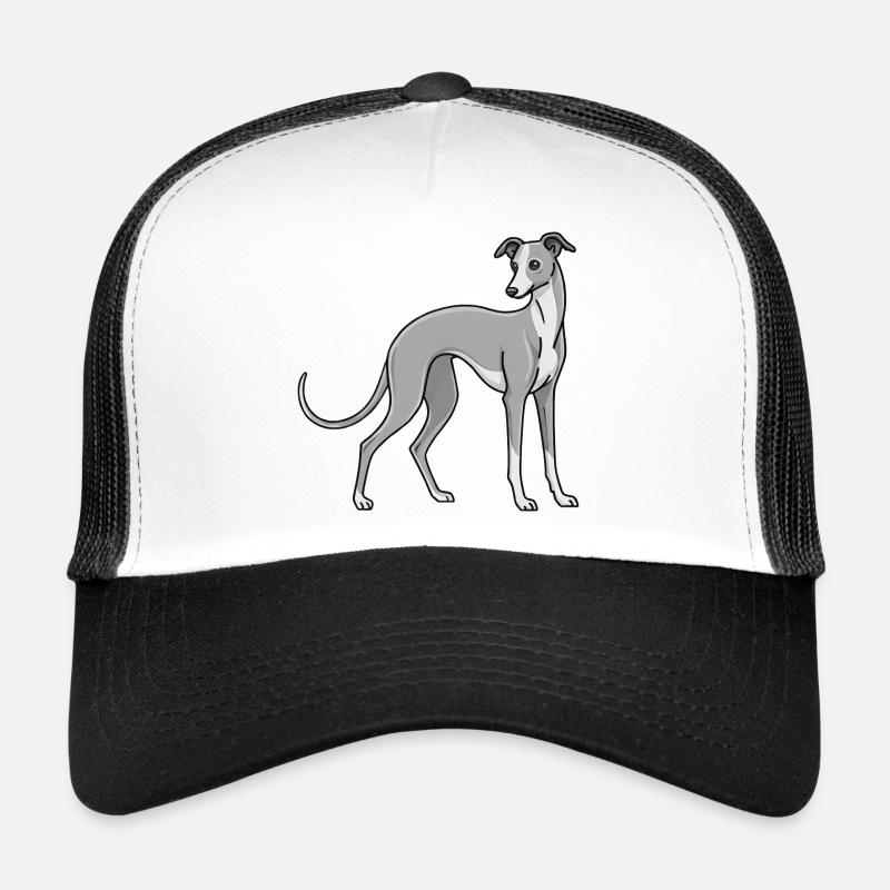 Lévrier italien Casquette trucker 