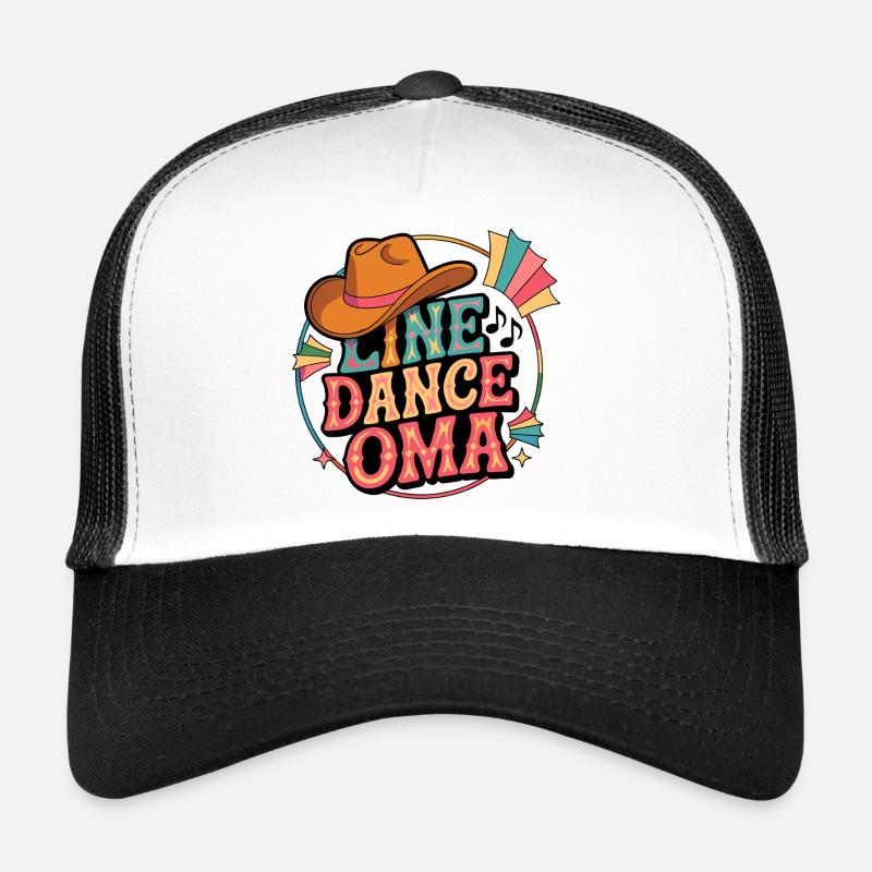 Line Dance Oma Retro Trucker Cap