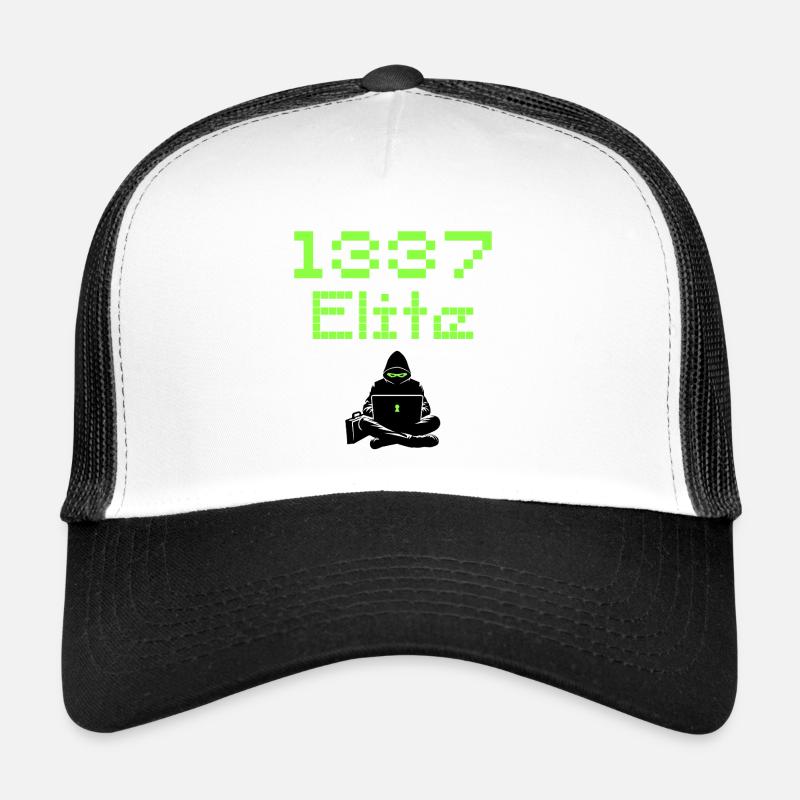 1337e Escouade d’Élite de Hackers, Leet Hacker Casquette trucker 