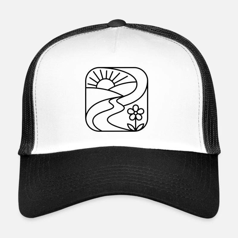 Randonnée : cadeau des montagnes Casquette trucker 
