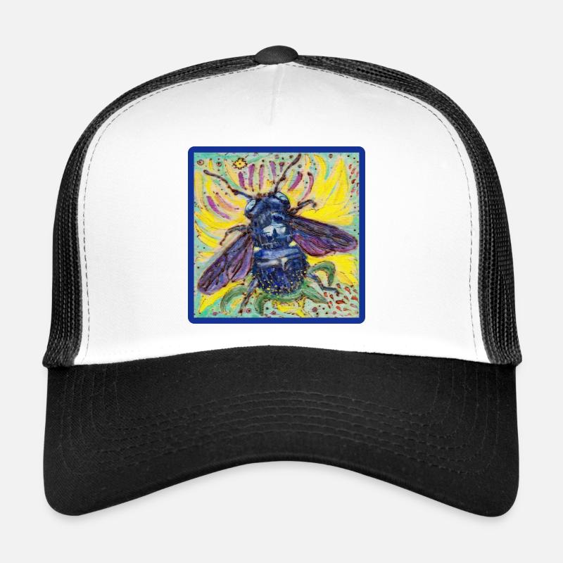 Abeille charpentière Casquette trucker 