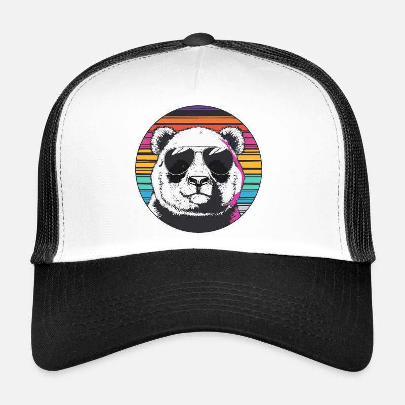 Lunettes de soleil rétro Panda Casquette trucker 