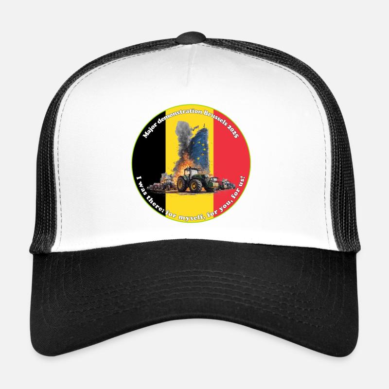 Bauernproteste in Brüssel 2025 Trucker Cap