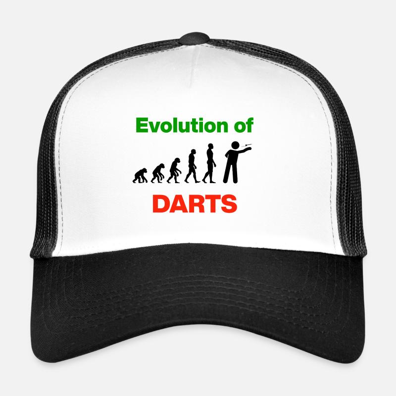 Evolution of Darts, Creation of Perfetion, 180 Trucker Cap
