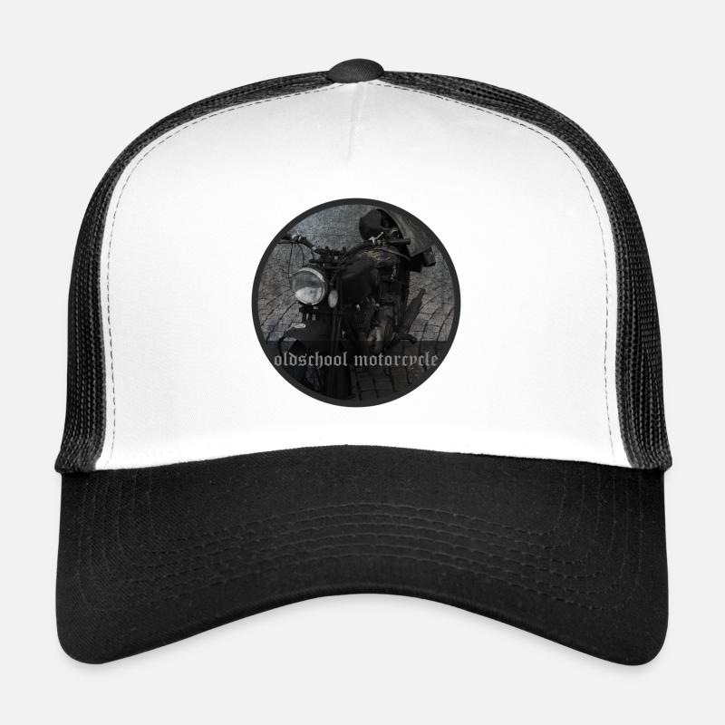 Moto à l’ancienne Casquette trucker 