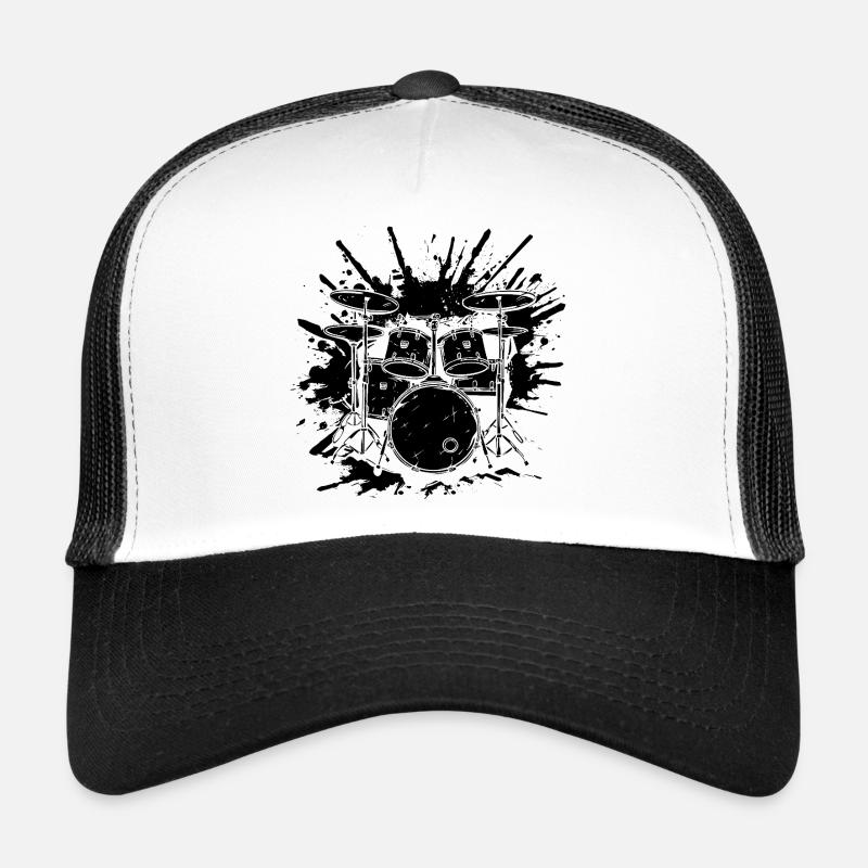 Schlagzeug Grafik Trucker Cap