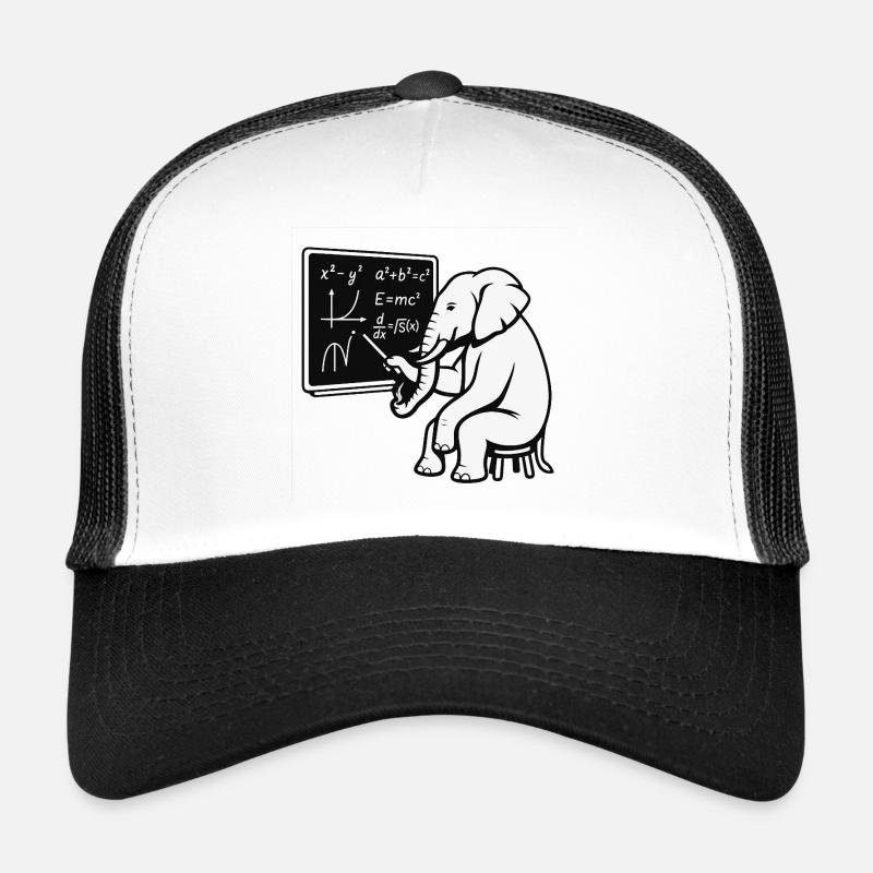 Professor Elephant Trucker Cap