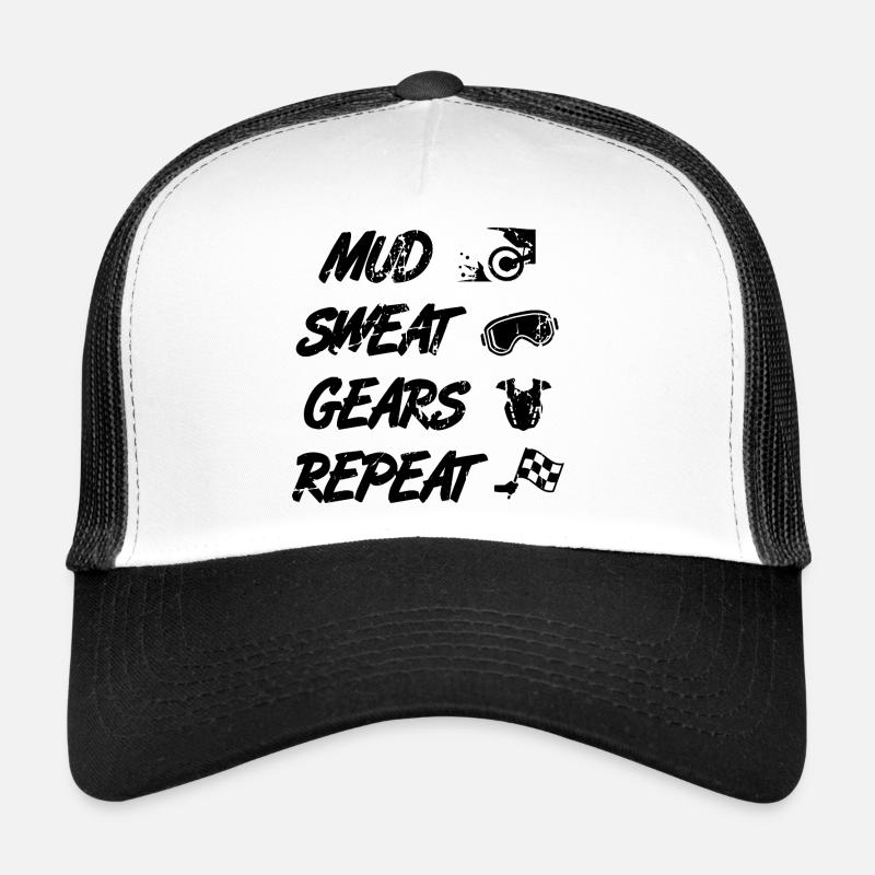 Motocross Routine Trucker Cap