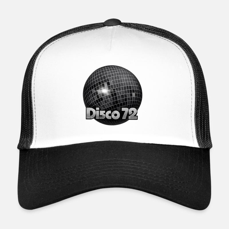 Motif de boule miroir Disco72 Casquette trucker 