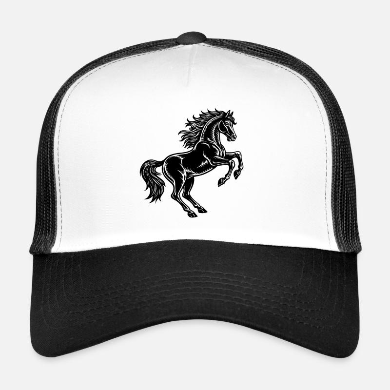 Cheval cabré Casquette trucker 
