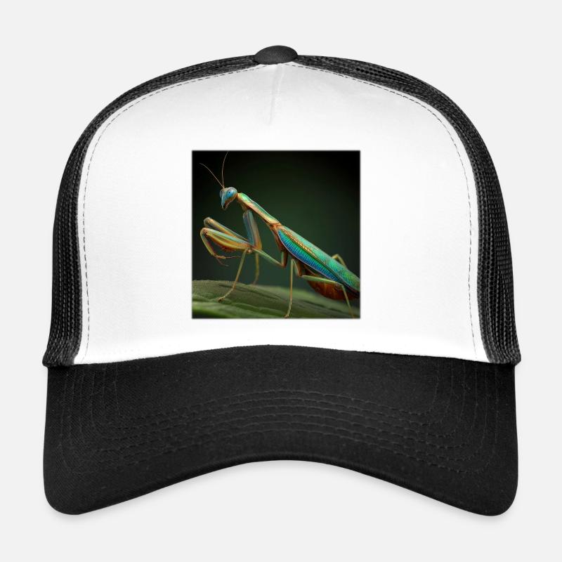 Mante irisée dans le style macro Casquette trucker 