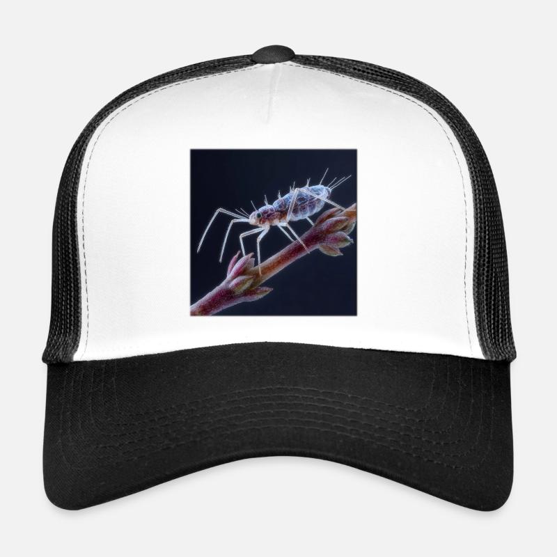 Graphique fascinant des macro-insectes pucerons Casquette trucker 