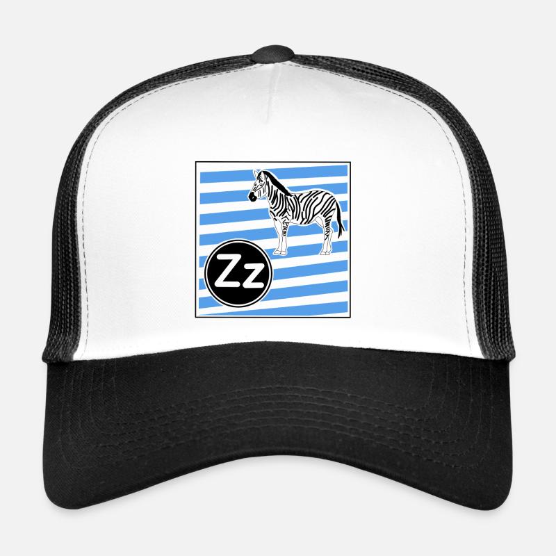 Z pour Zebra Casquette trucker 