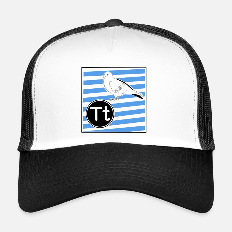 T pour Colombe Casquette trucker 