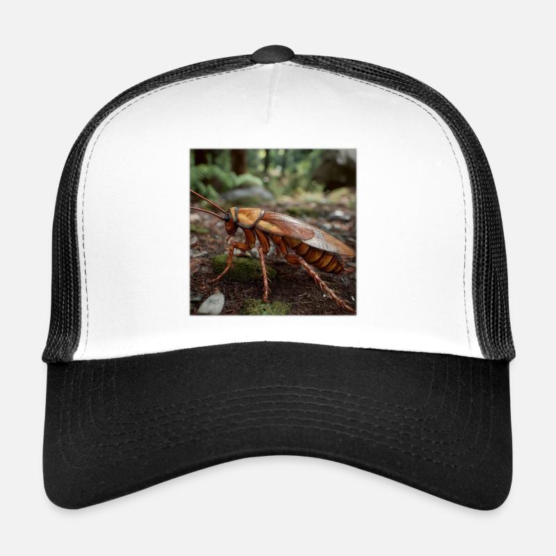 Cafard réaliste – Macro Conception d’insectes Casquette trucker 