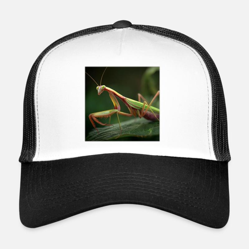 Mante religieuse macro élégante Casquette trucker 