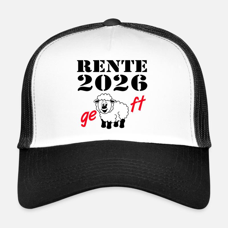 Rente 2026 , geschafft Trucker Cap