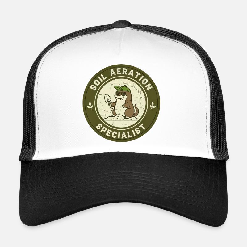 Mole Soil Conditioner Horticulture Self-Sufficiency Trucker Cap