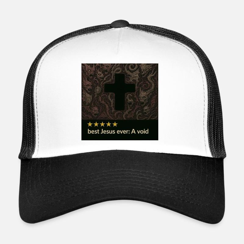 Kreuz im dunklen Nichts Trucker Cap