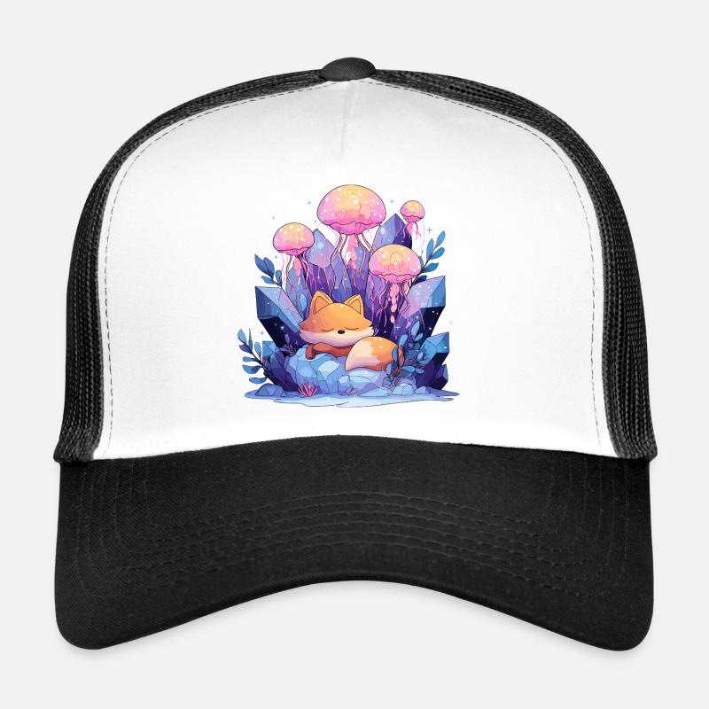 Traumfuchs im Kristallreich Trucker Cap
