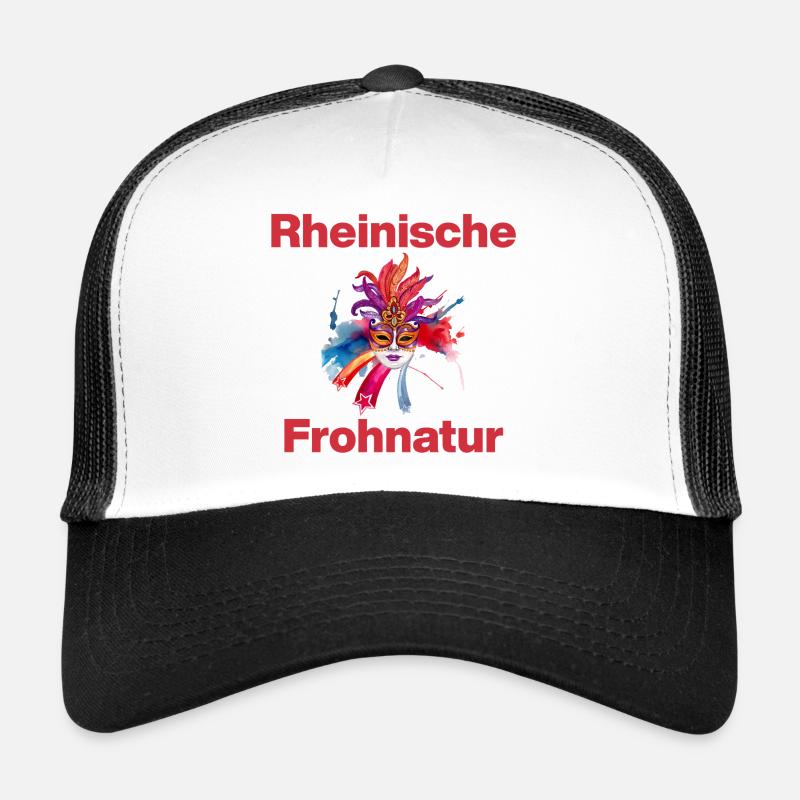 UNE NATURE RHÉNANE JOYEUSE, JECK ! SESSION DE CARNAVAL Casquette trucker 