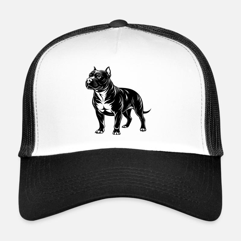 Pitbull américain Casquette trucker 