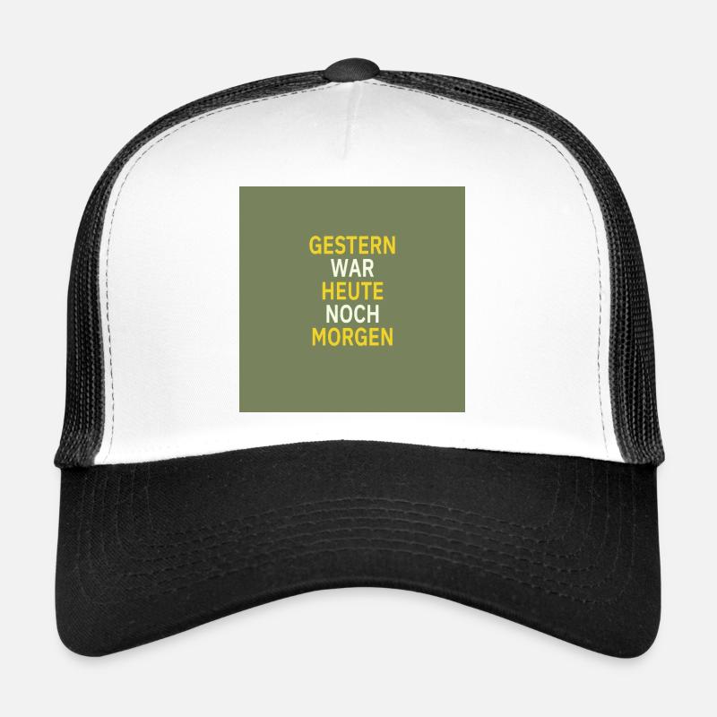 Hier était encore demain Casquette trucker 