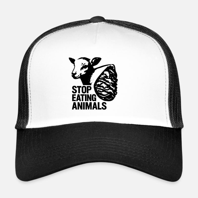 Stop Eating Animals – Tierrechte Trucker Cap