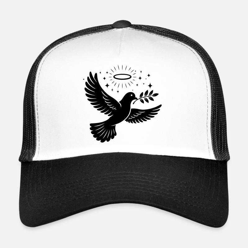 Taube Heilig Christlich Trucker Cap