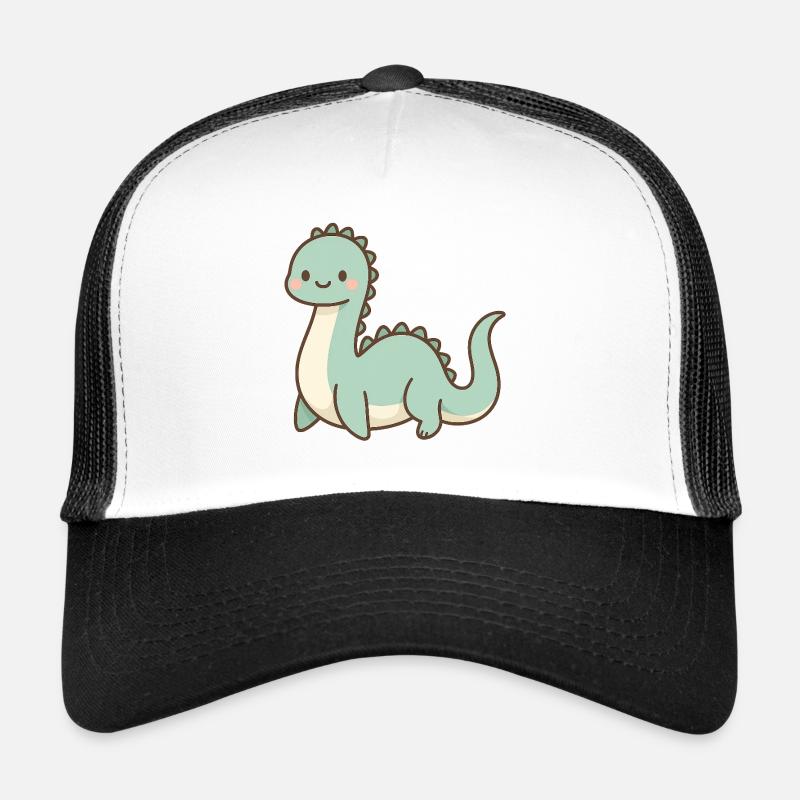 Monstre du Loch Ness pastel mignon Casquette trucker 