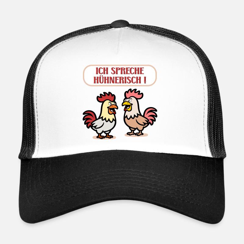 Poulets Language Volaille Casquette trucker 