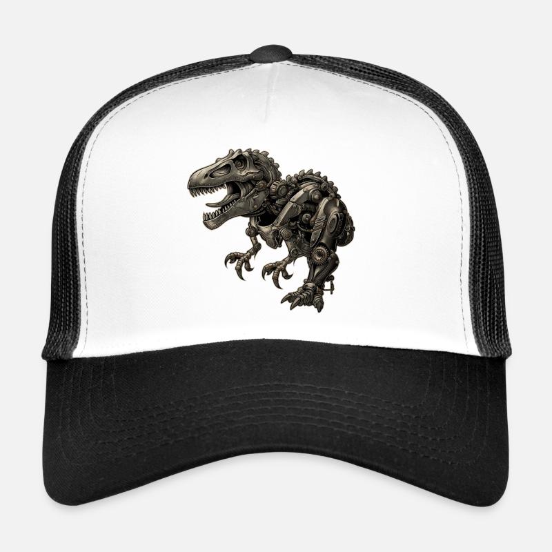 Mechanischer Dinosaurier – Roboter T-Rex Trucker Cap
