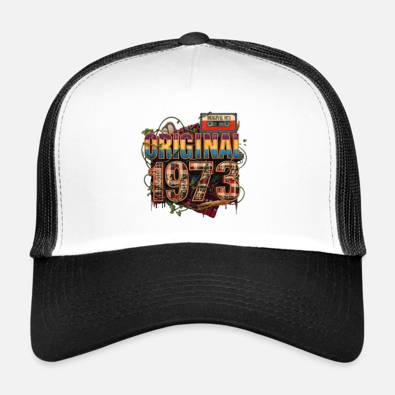 Original 1973 Retro-Collage Trucker Cap