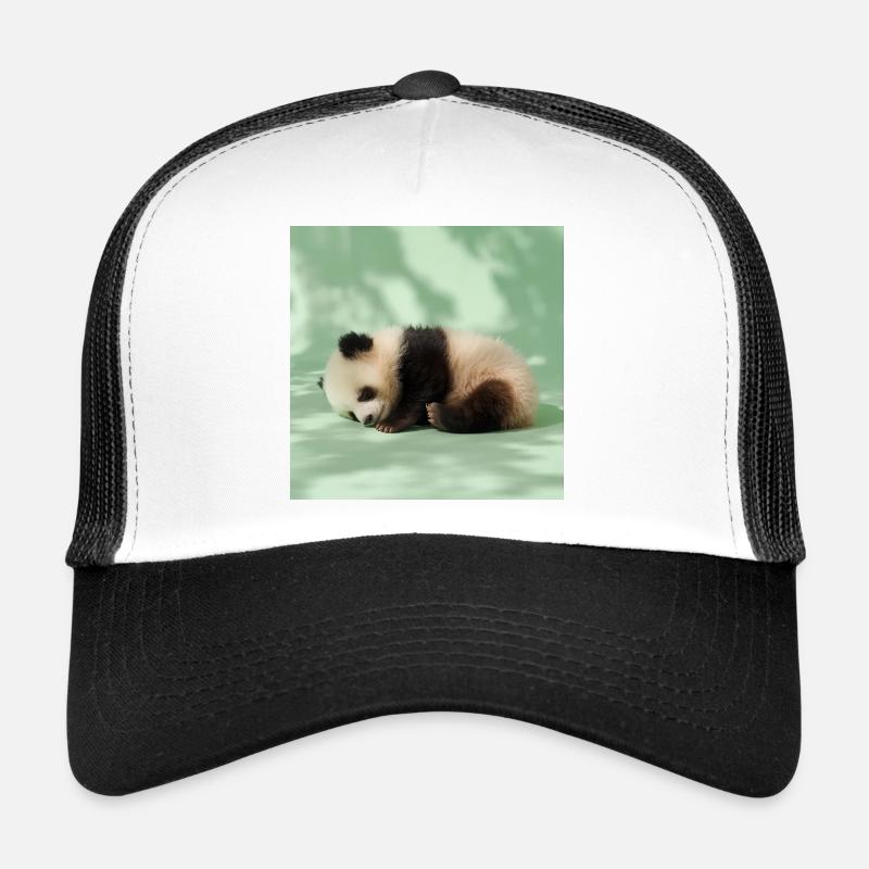 264 Pandas - Trucker Cap - Weiß/Schwarz