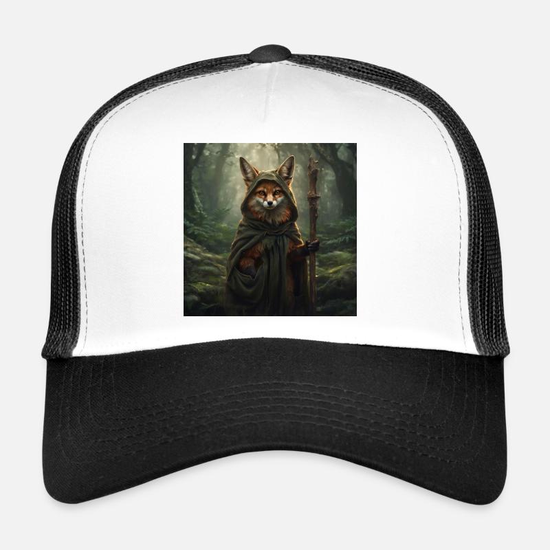 Renard des Forêts dans le Cap des Druides Casquette trucker 