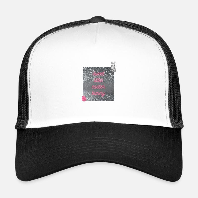 Cute Easter bunny in glitter design Trucker Cap