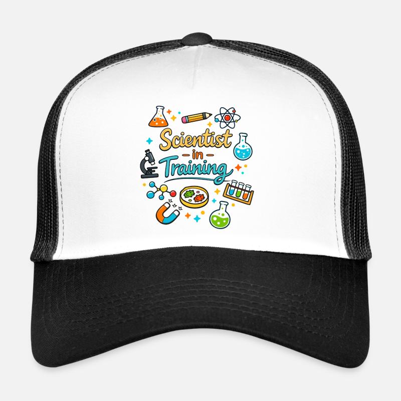 Young scientist in training Trucker Cap