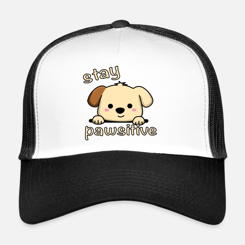 Stay Pawsitive Trucker Cap