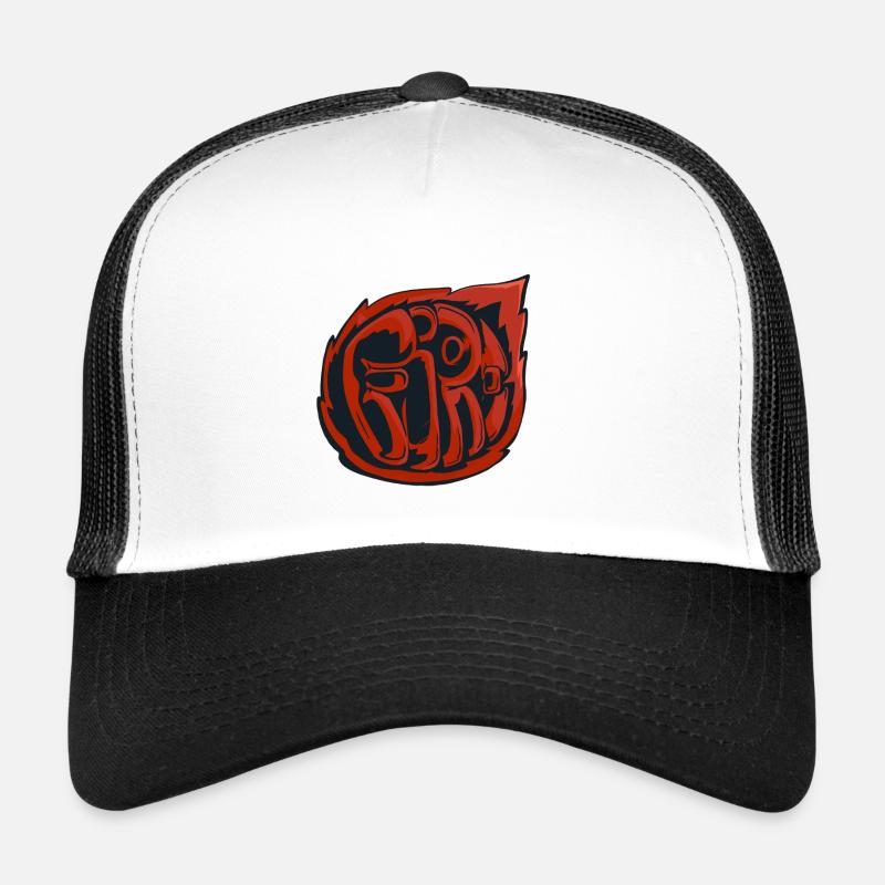Fire, graff Casquette trucker 